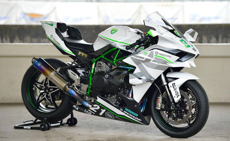 Kawasaki Ninja H2r Livery Trick Star Racing 06 Pertamax7 Com