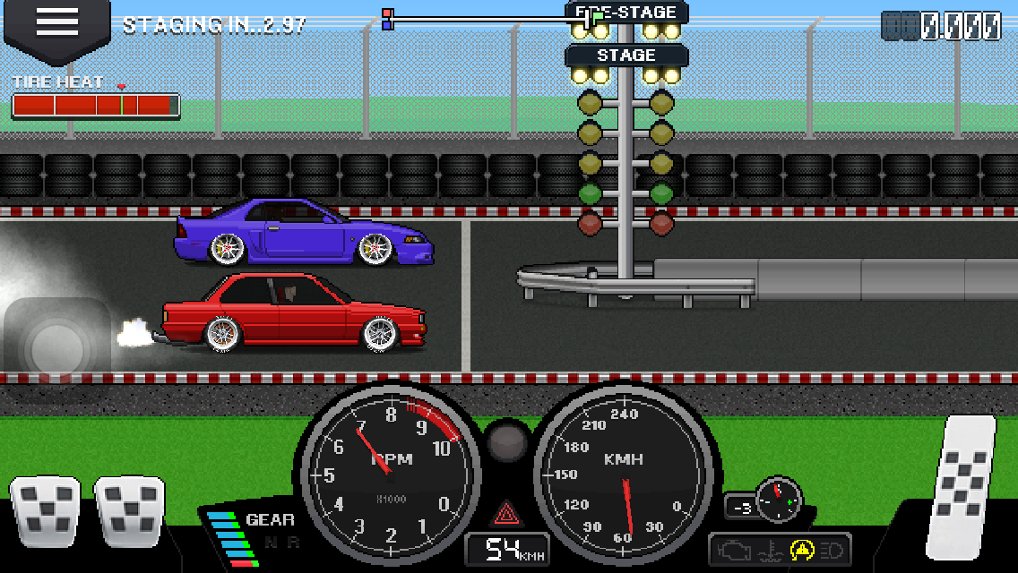 Pixel Car Racer