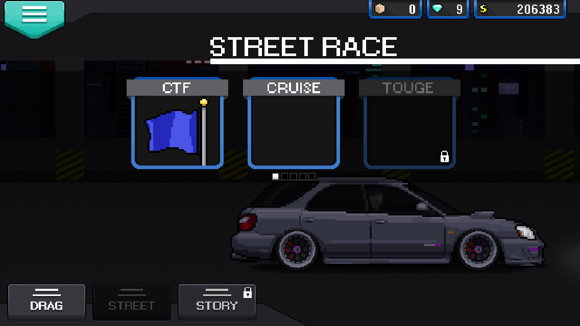 Pixel Car Racer