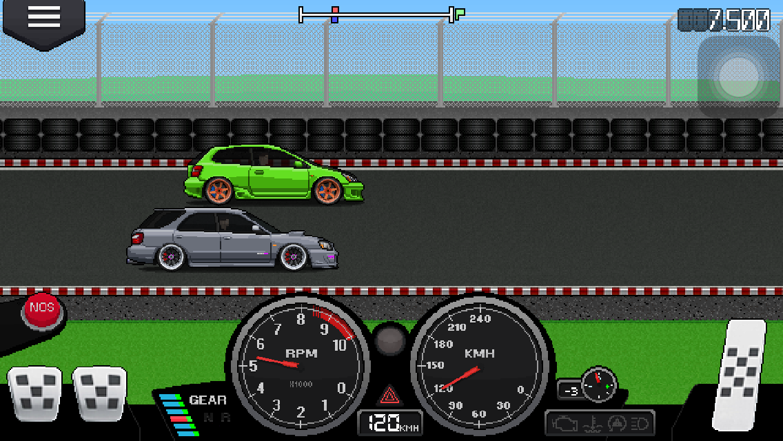 Pixel Car Racer