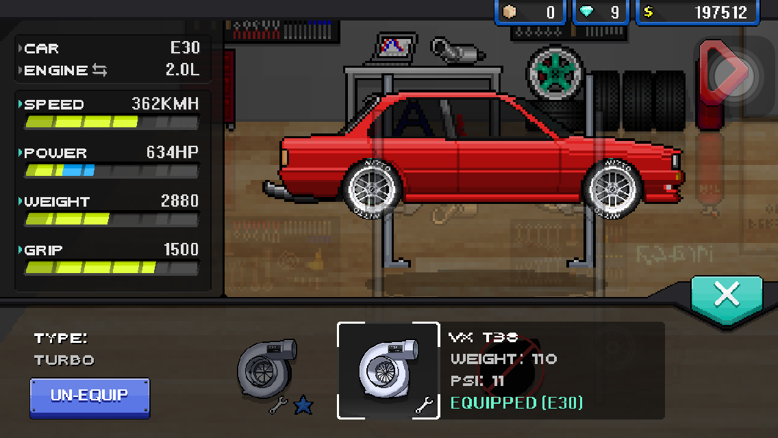 Pixel Car Racer