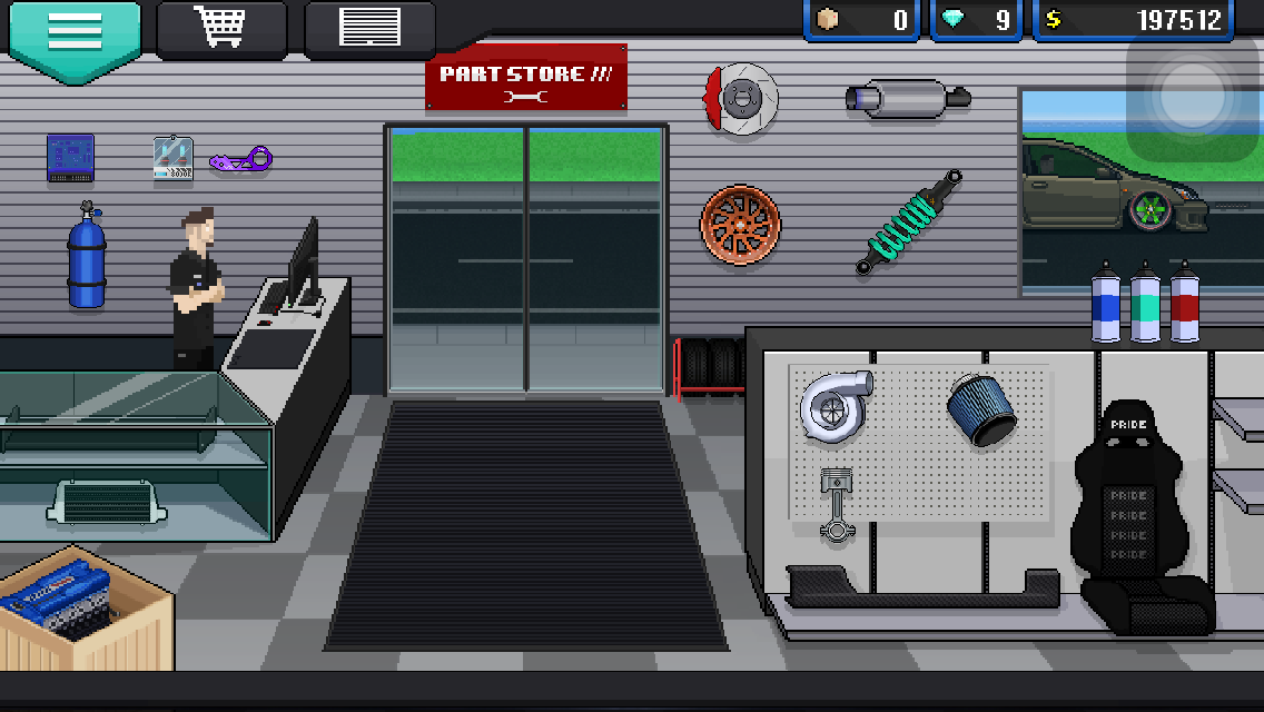 Pixel Car Racer