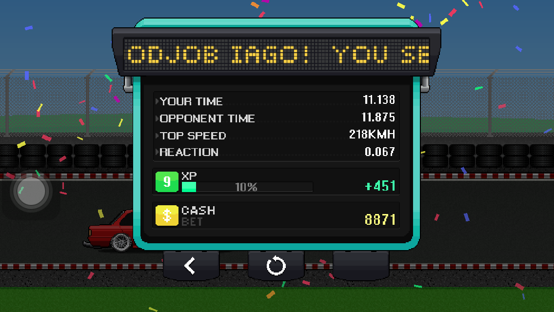 Pixel Car Racer