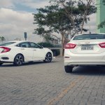 Comparativo Honda Civic Chevrolet Cruze