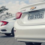 Comparativo Honda Civic Chevrolet Cruze