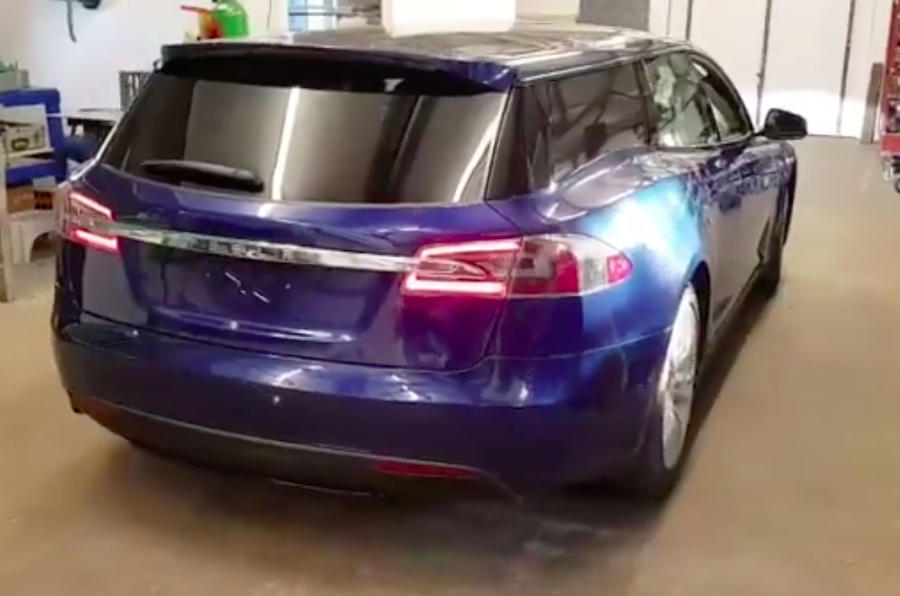 Tesla Model S perua shooting brake Qwest