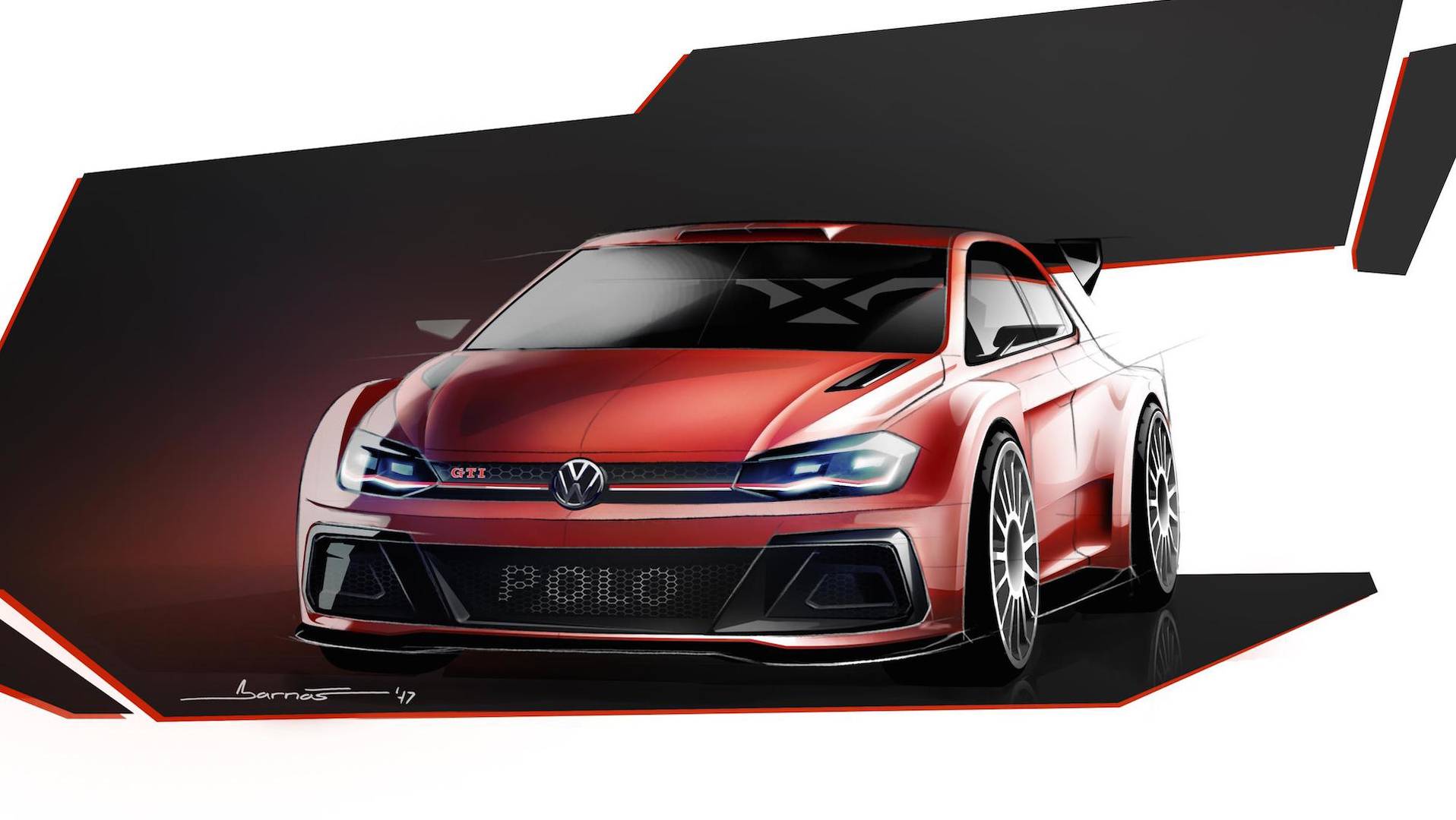 Volkswagen polo gti r5 rally rali
