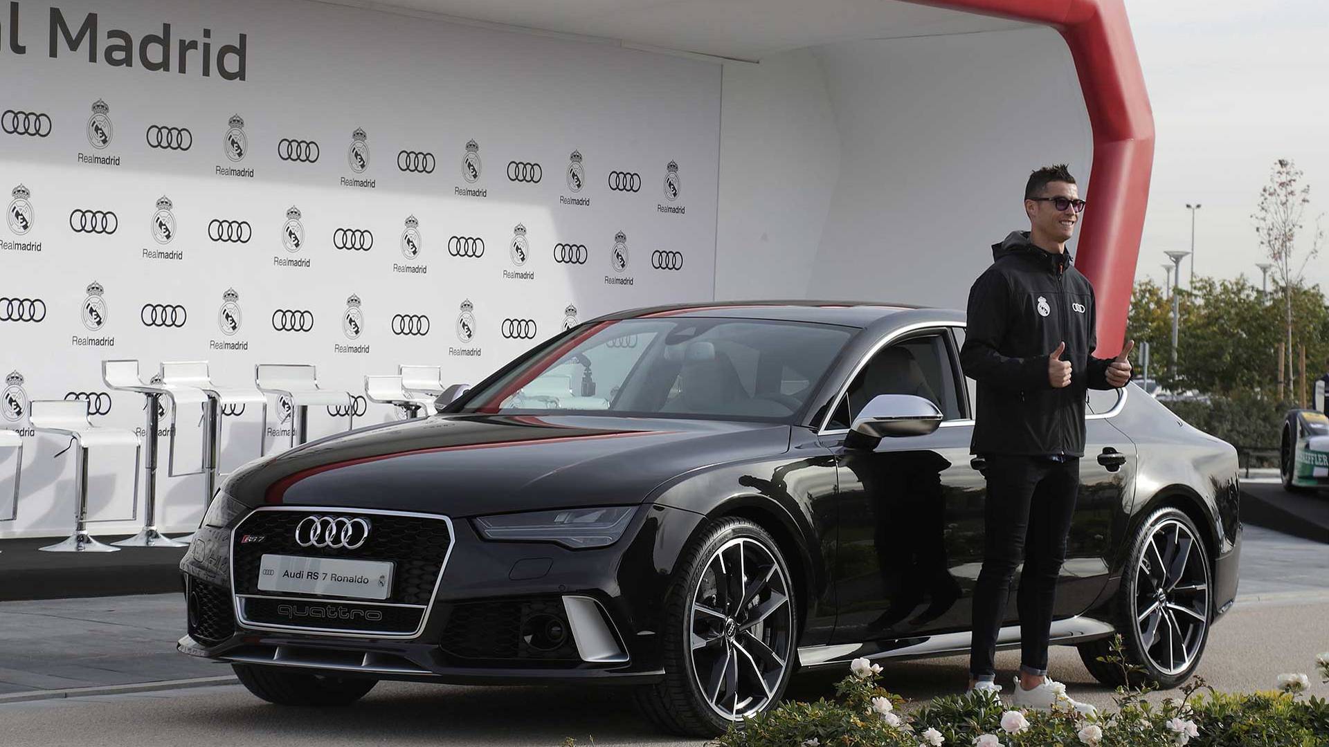 audi entrega veículos jogadores Real Madrid patrocinadora
