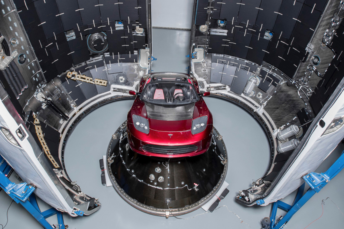 Elon Musk Roadster Spacex órbita de Marte Instagram