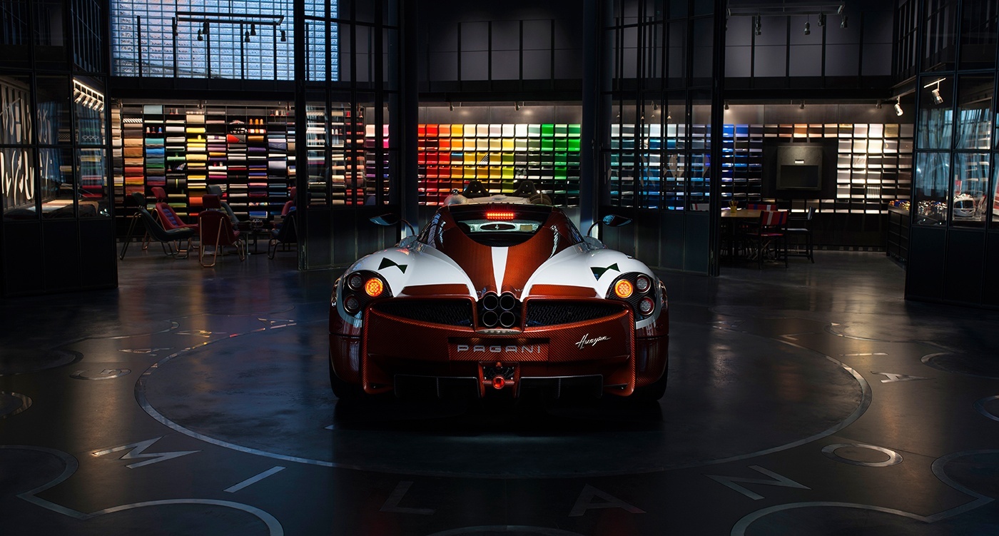 pagani huayra lampo