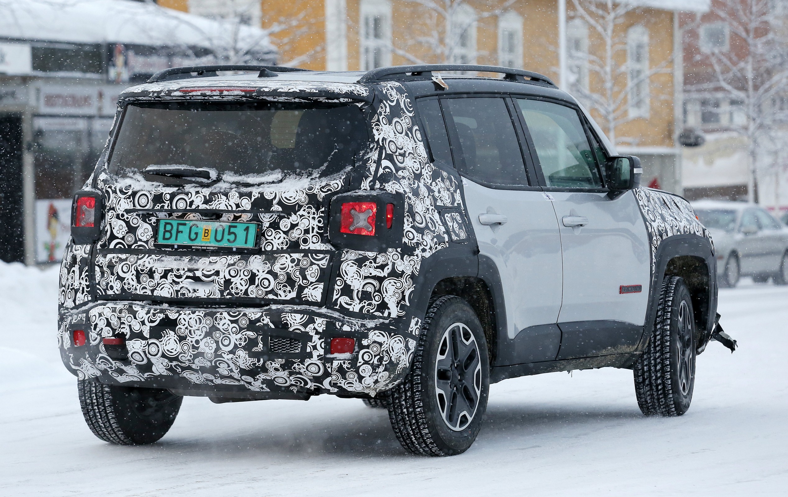 Renegade renovado em testes nos EUA