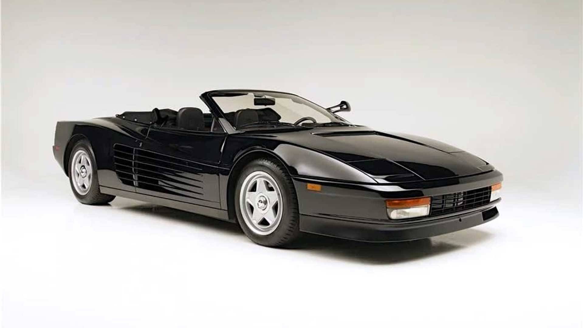 1986 ferrari testarossa conversível leilão Michael Jackson comercial Pepsi