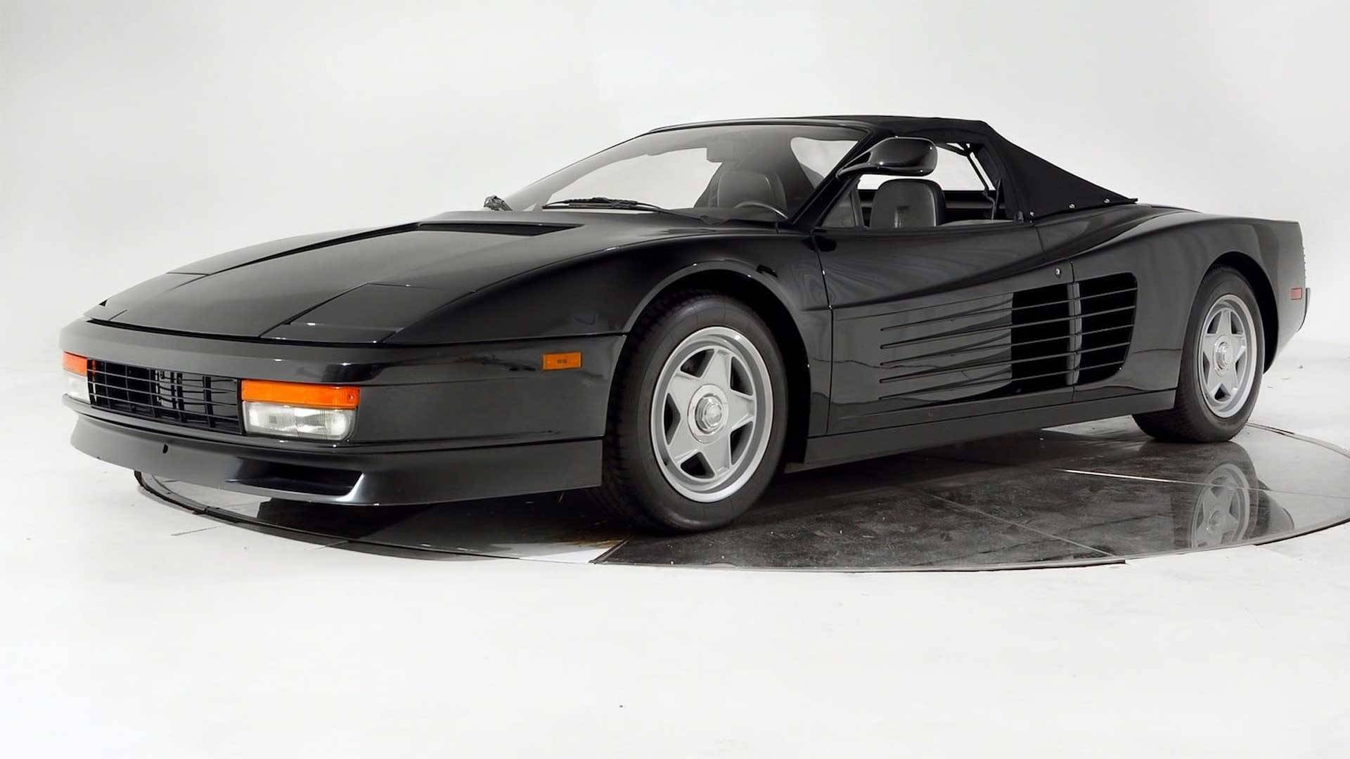 1986 ferrari testarossa conversível leilão Michael Jackson comercial Pepsi
