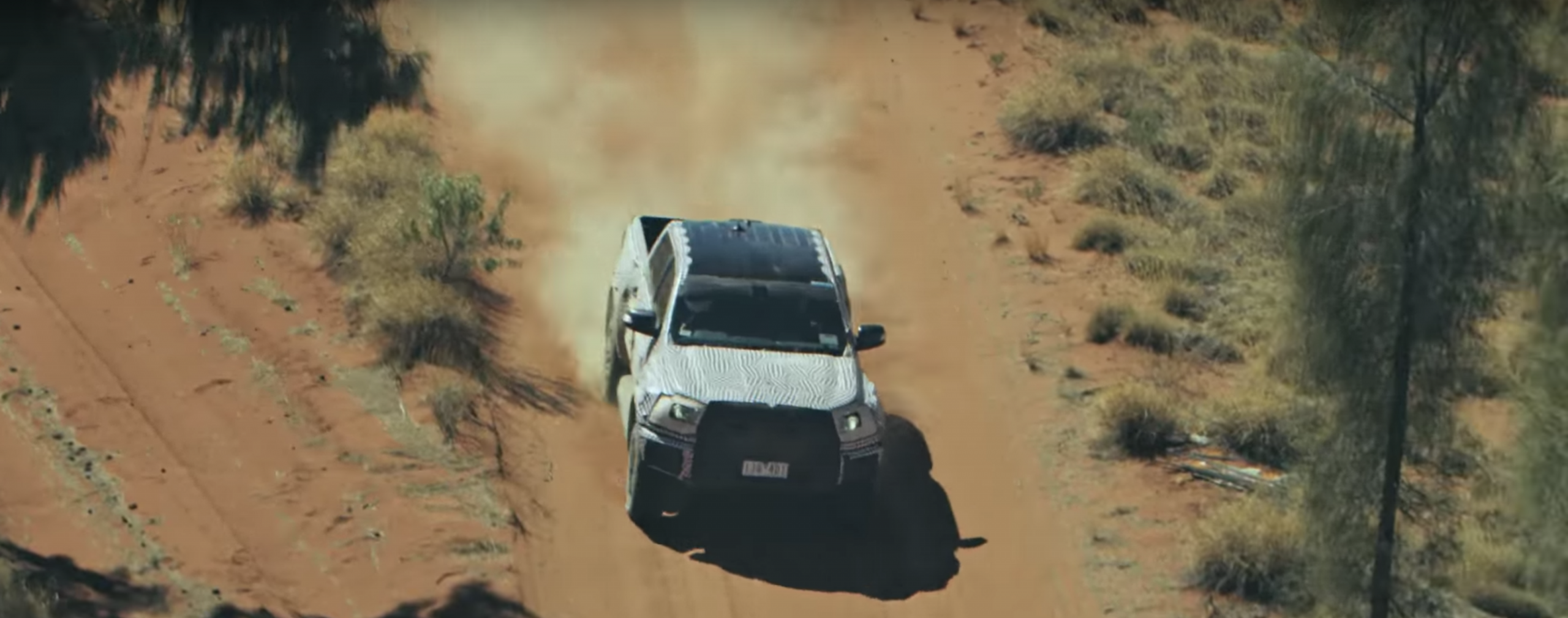 Teaser Ford Ranger Raptor