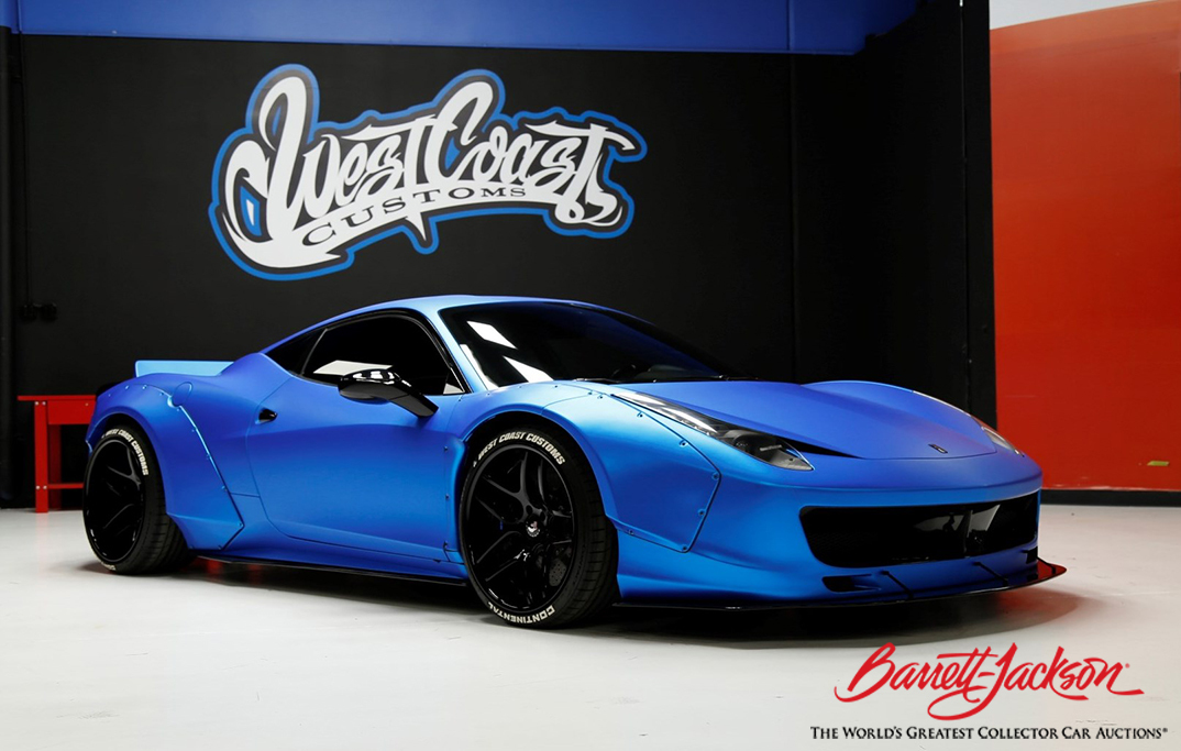 Ferrari 458 Italia de Justin Bieber