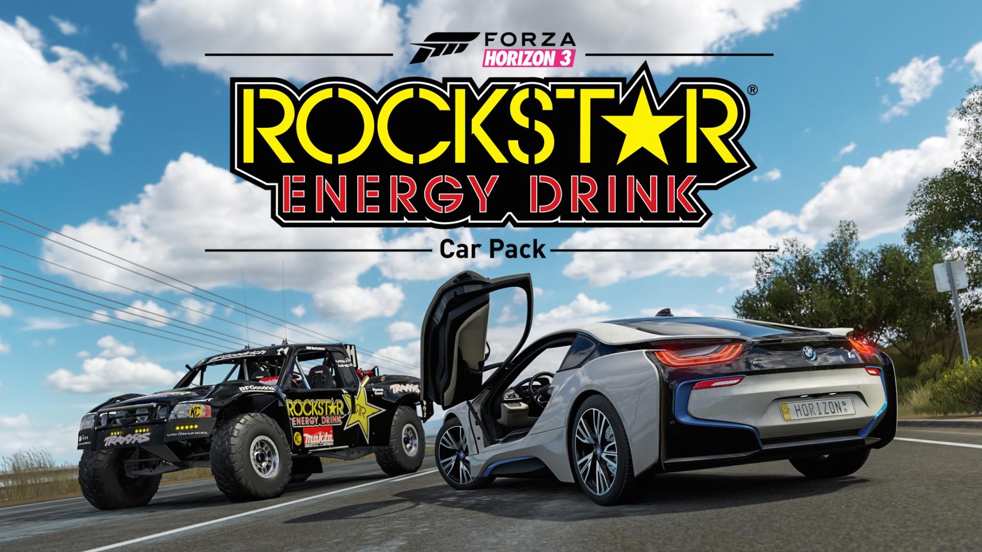 Rockstar Energy Drink Car Pack