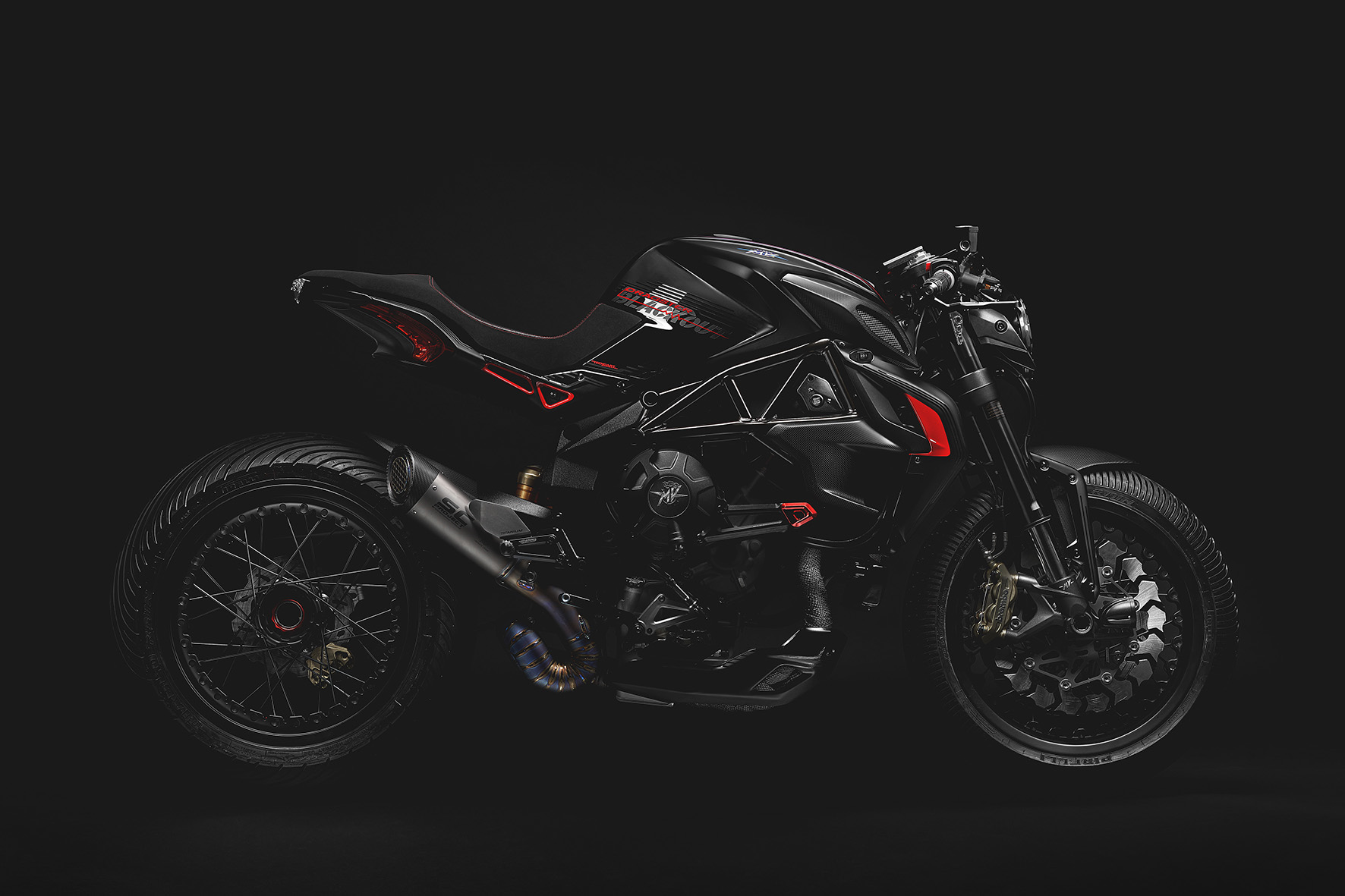 MV Agusta Dragster Blackout