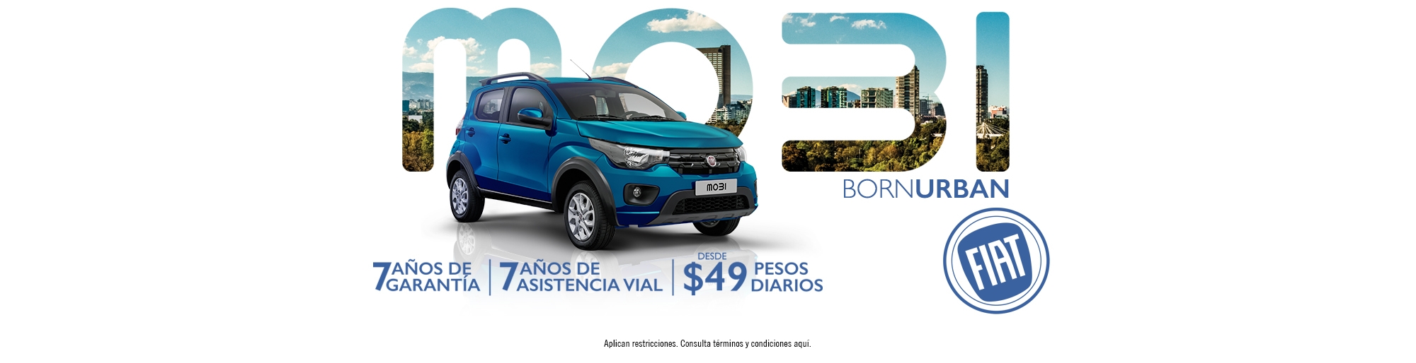 Mobi tem sete anos de garantia no México