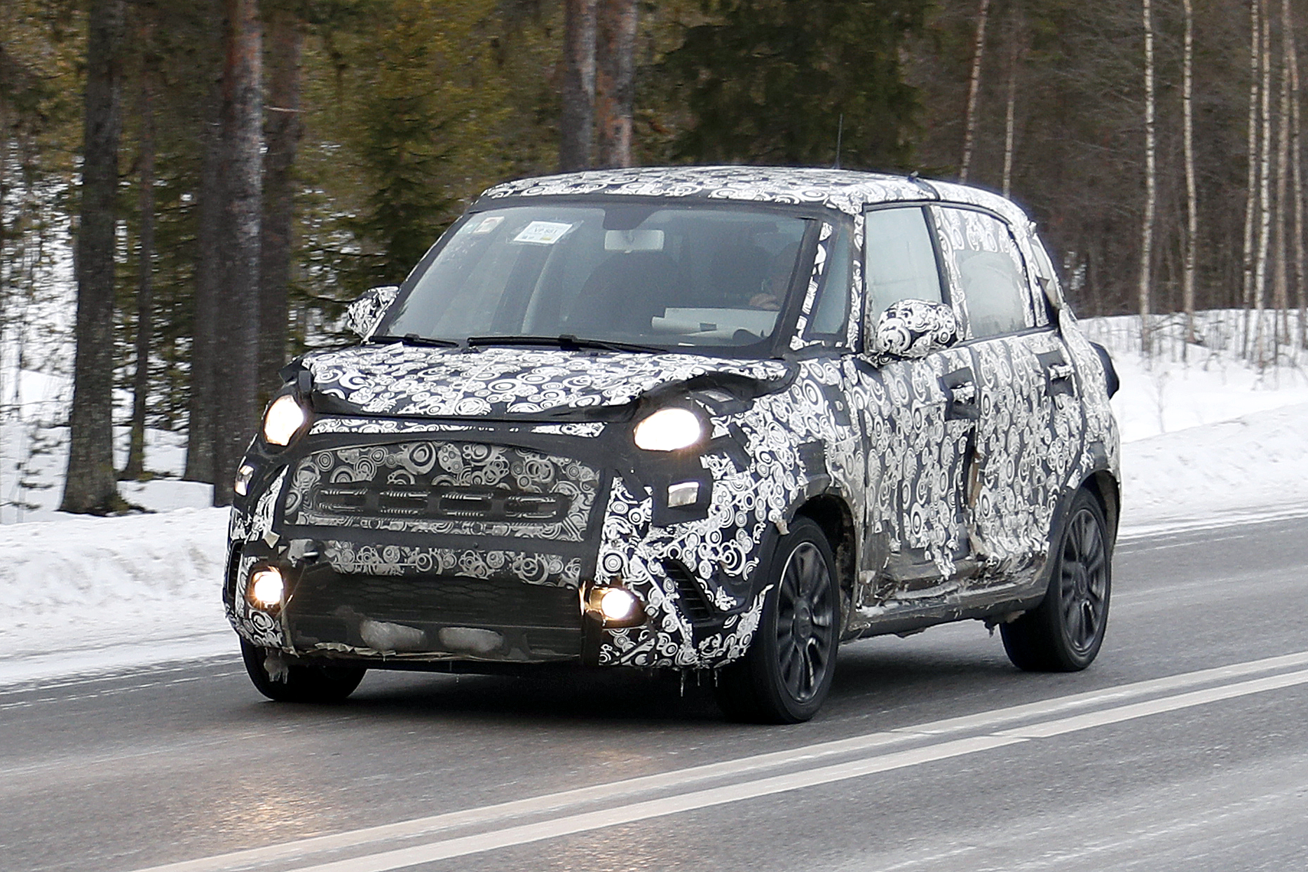 Fiat 500 L Flagra Segredo