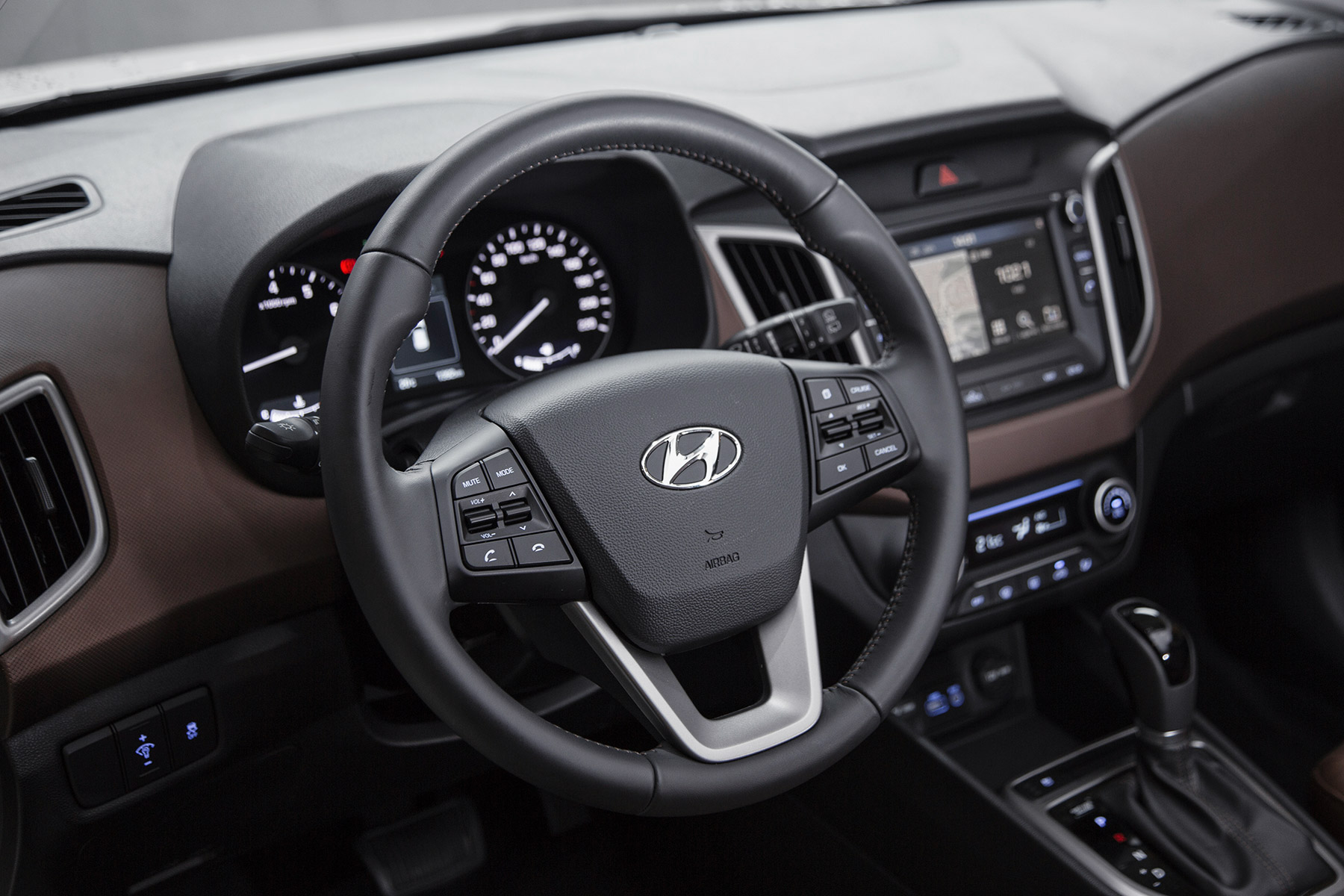 Interior do Hyundai Creta Prestige 2.0