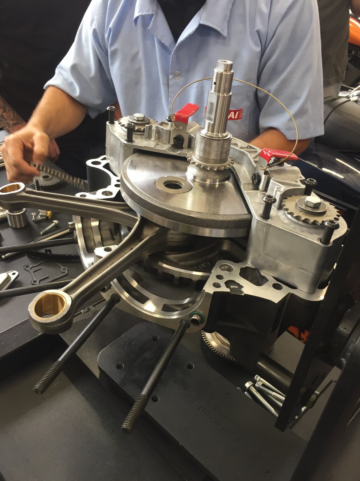 Bielas e balanceiros do motor Twin Cam
