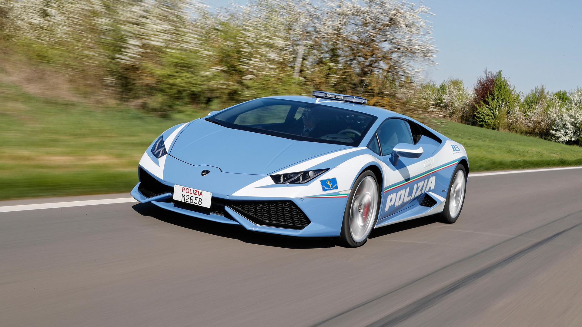 Lamborghini Huracán de Polícia