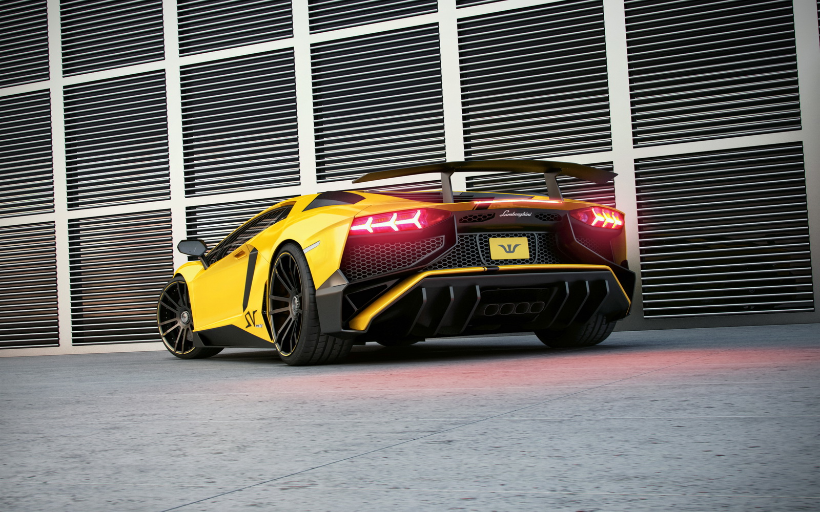 Lamboghini Aventador SV preparado
