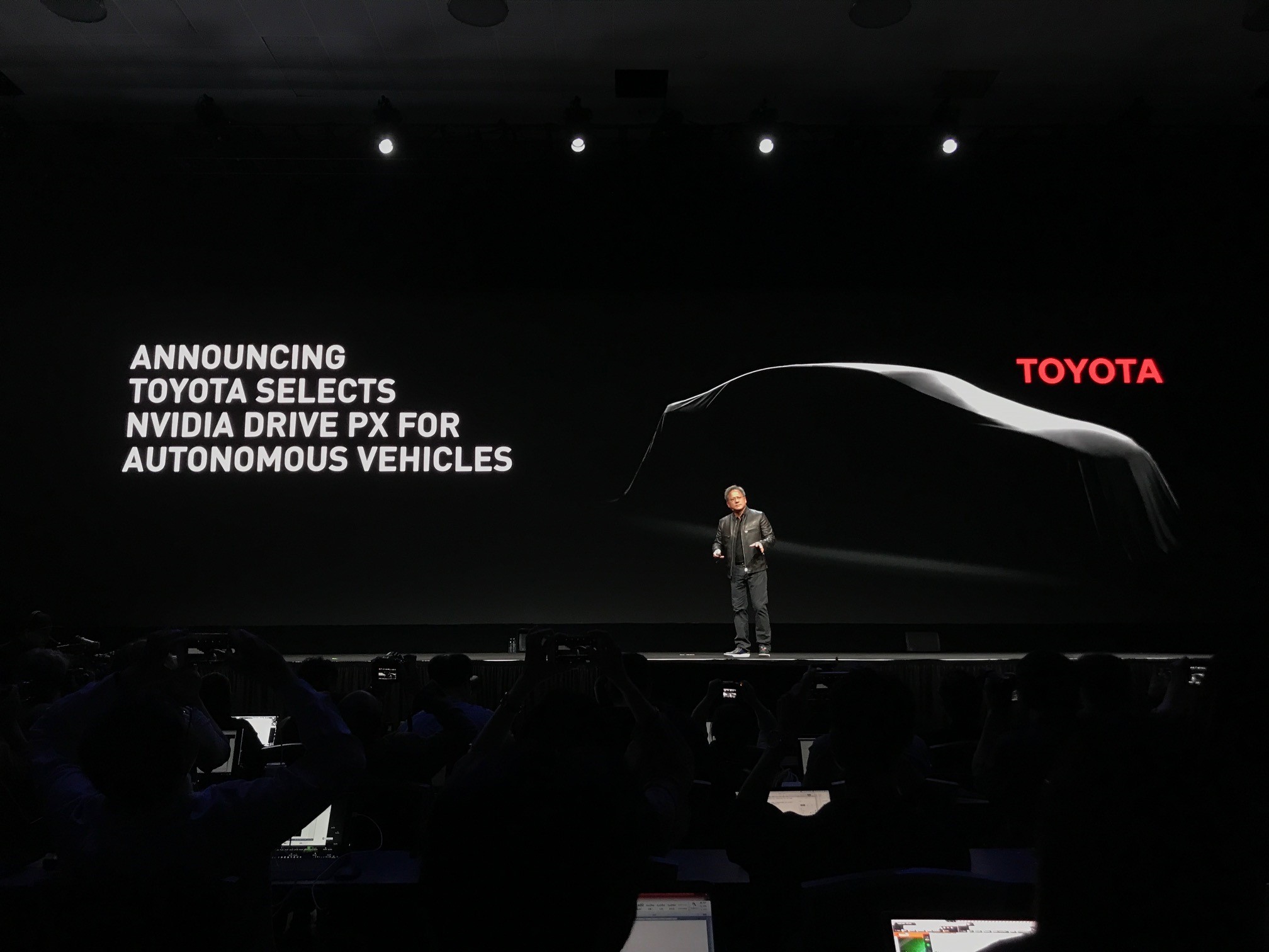 Toyota Autônomo Nvidia