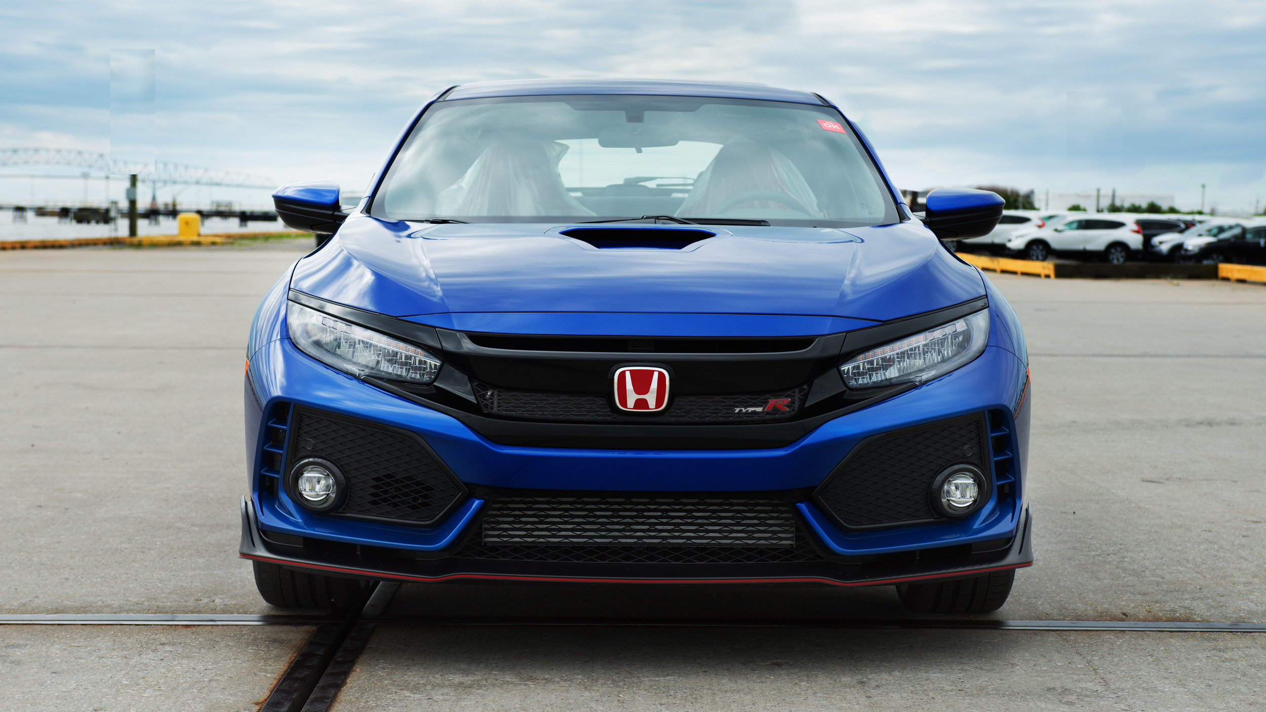 civic type r leilao dianteira