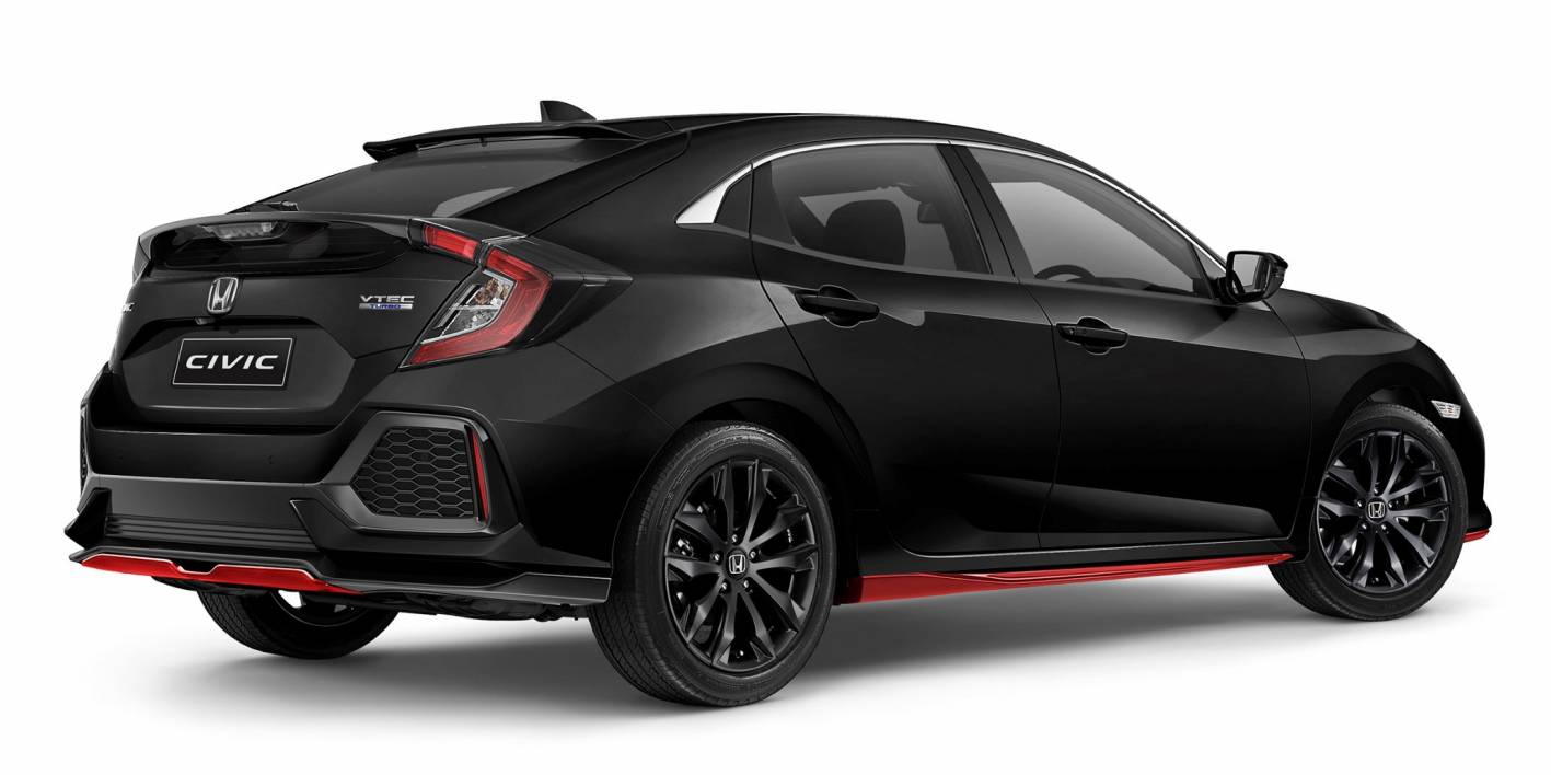 2017 honda civic red edition