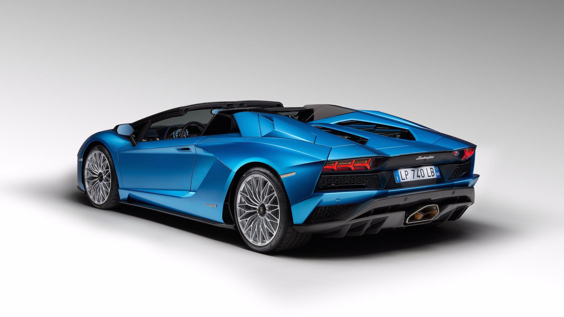 lamborghini aventador s roadster 2018 frankfurt