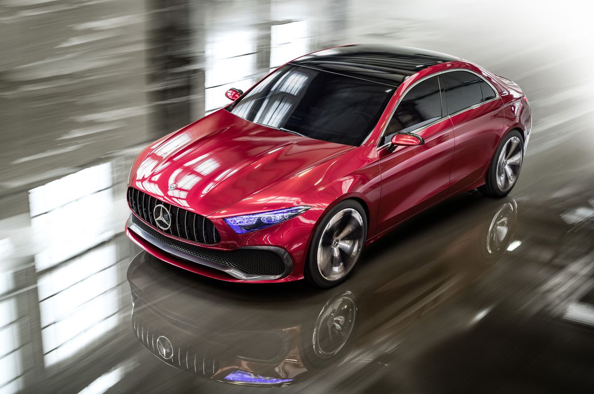 mercedes-benz concept A sedan