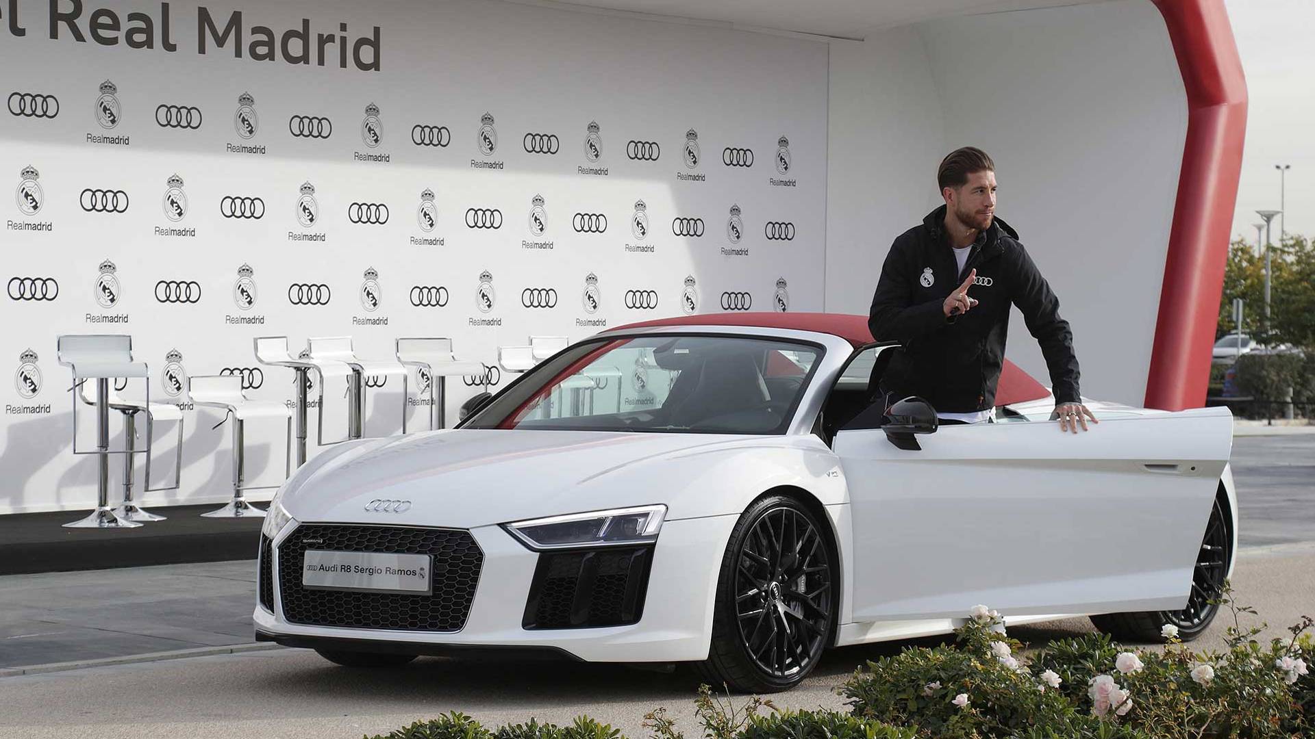 audi entrega veículos jogadores Real Madrid patrocinadora