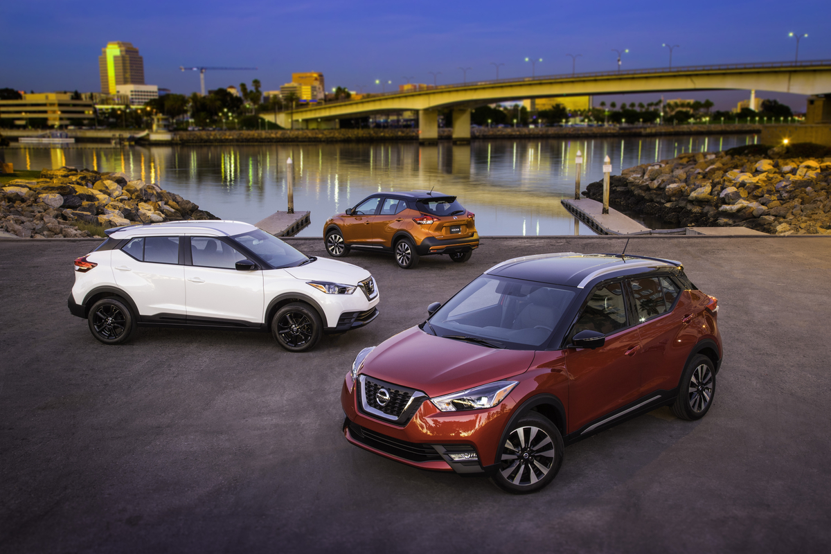 2018 Nissan Kicks lançamento Estados Unidos Salão de Los Angeles