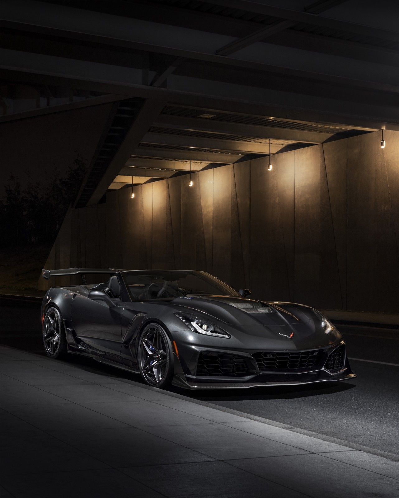 chevrolet corvette zr1 conversível salão de los angeles 2017