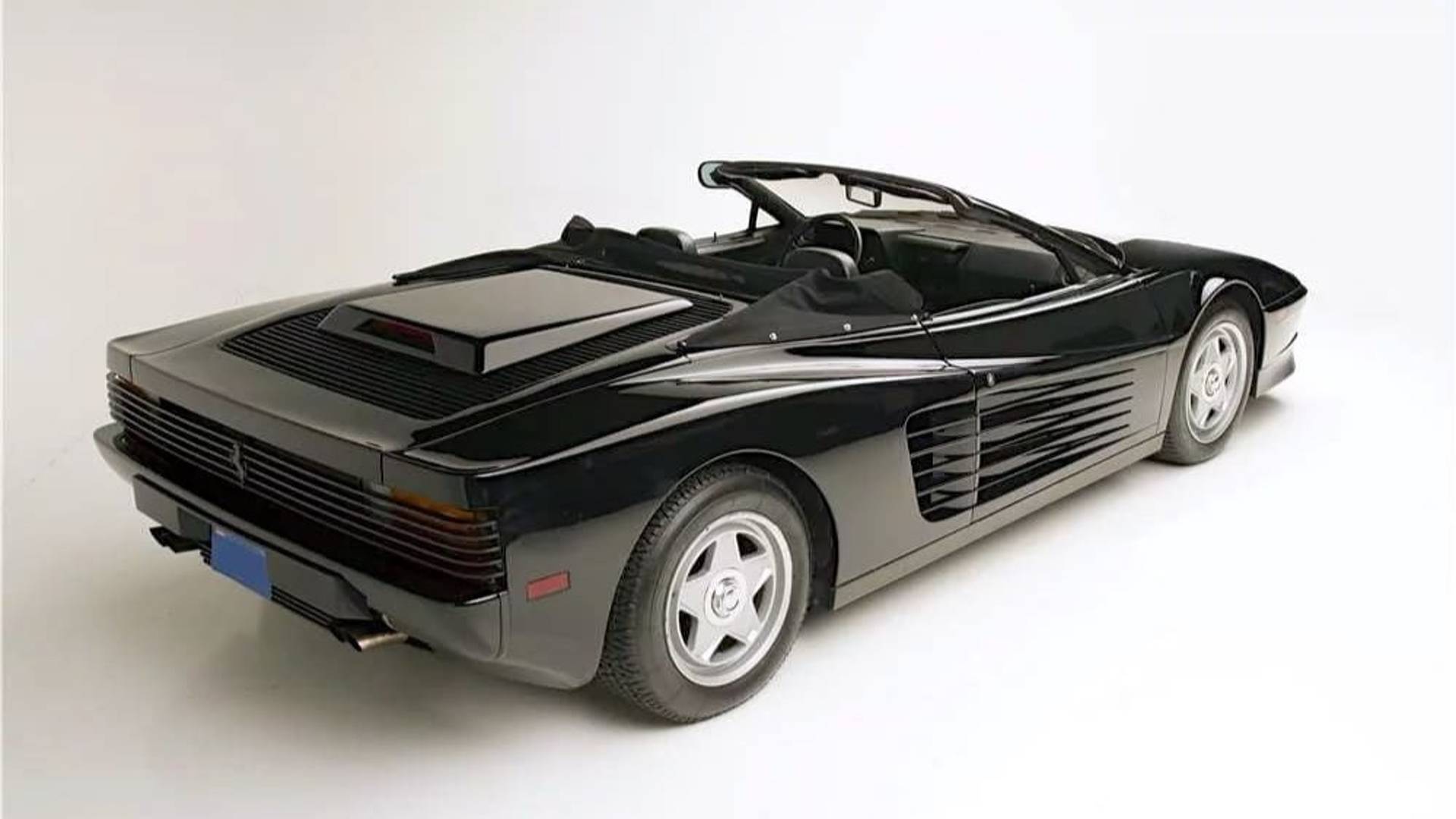 1986 ferrari testarossa conversível leilão Michael Jackson comercial Pepsi