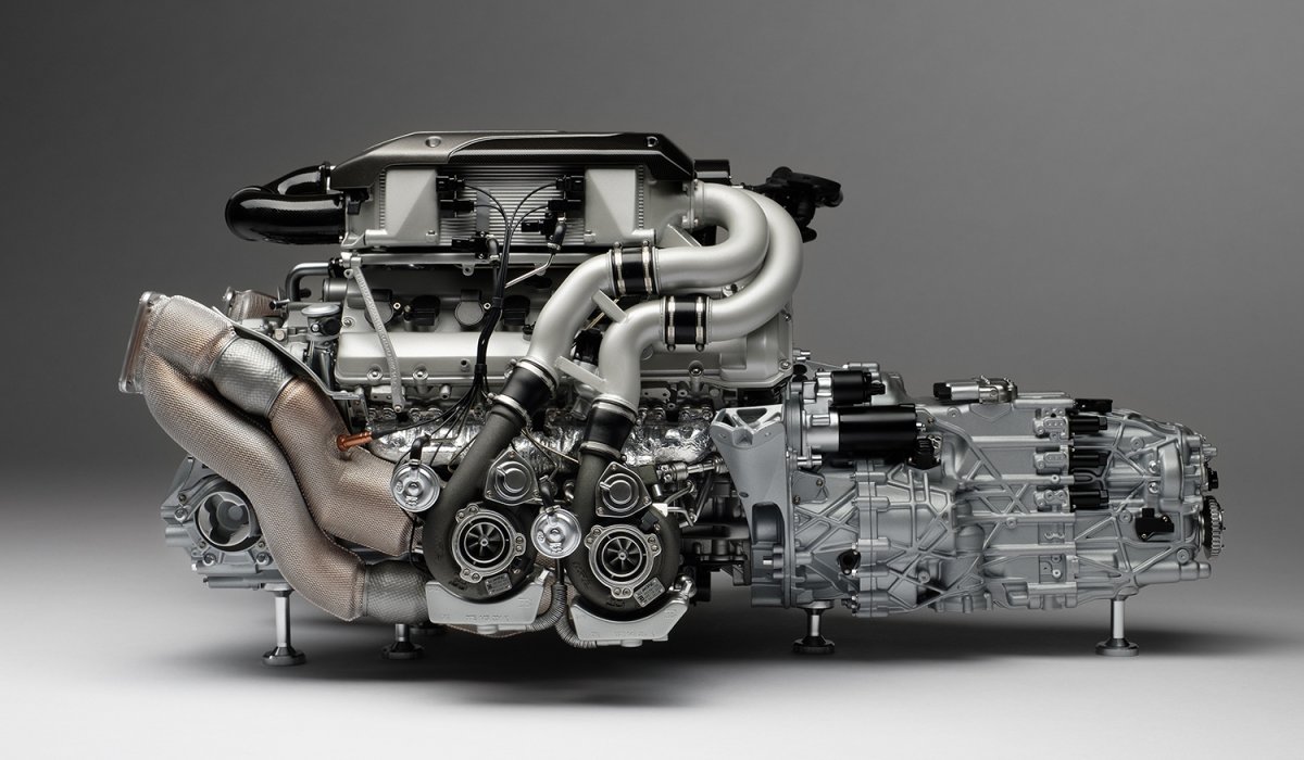 réplica motor bugatti chiron amalgam