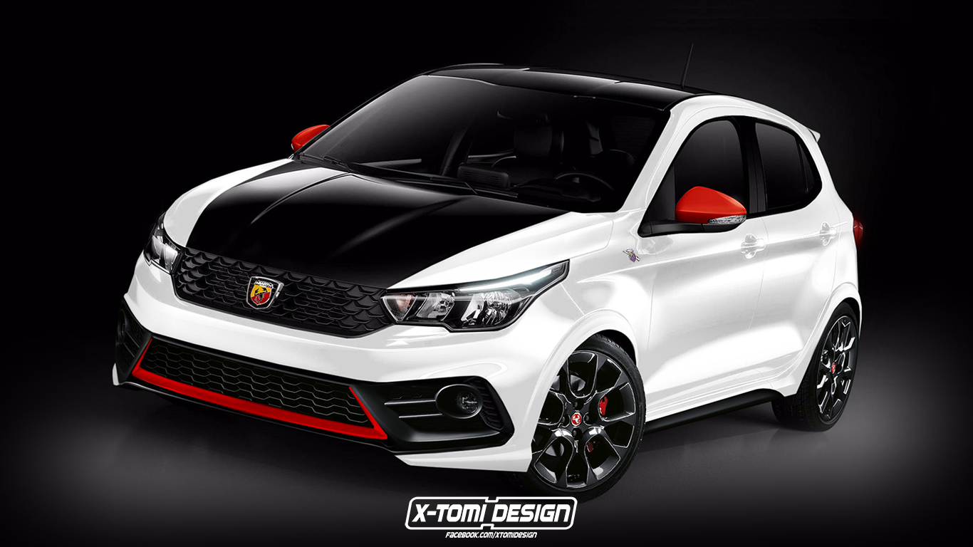 Fiat Argo Abarth projecao x-tomi design