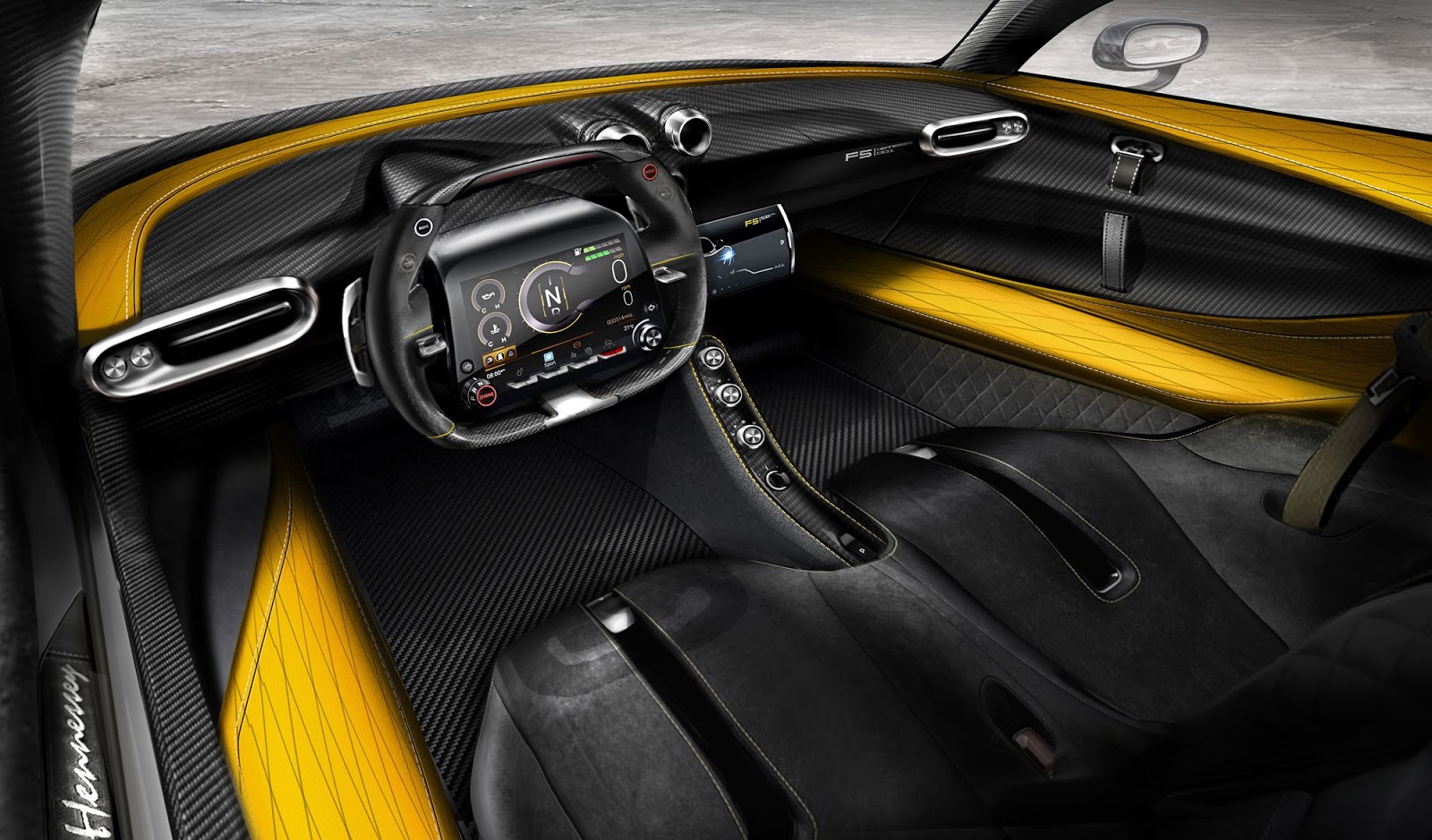Interior Hennessey Venom F5