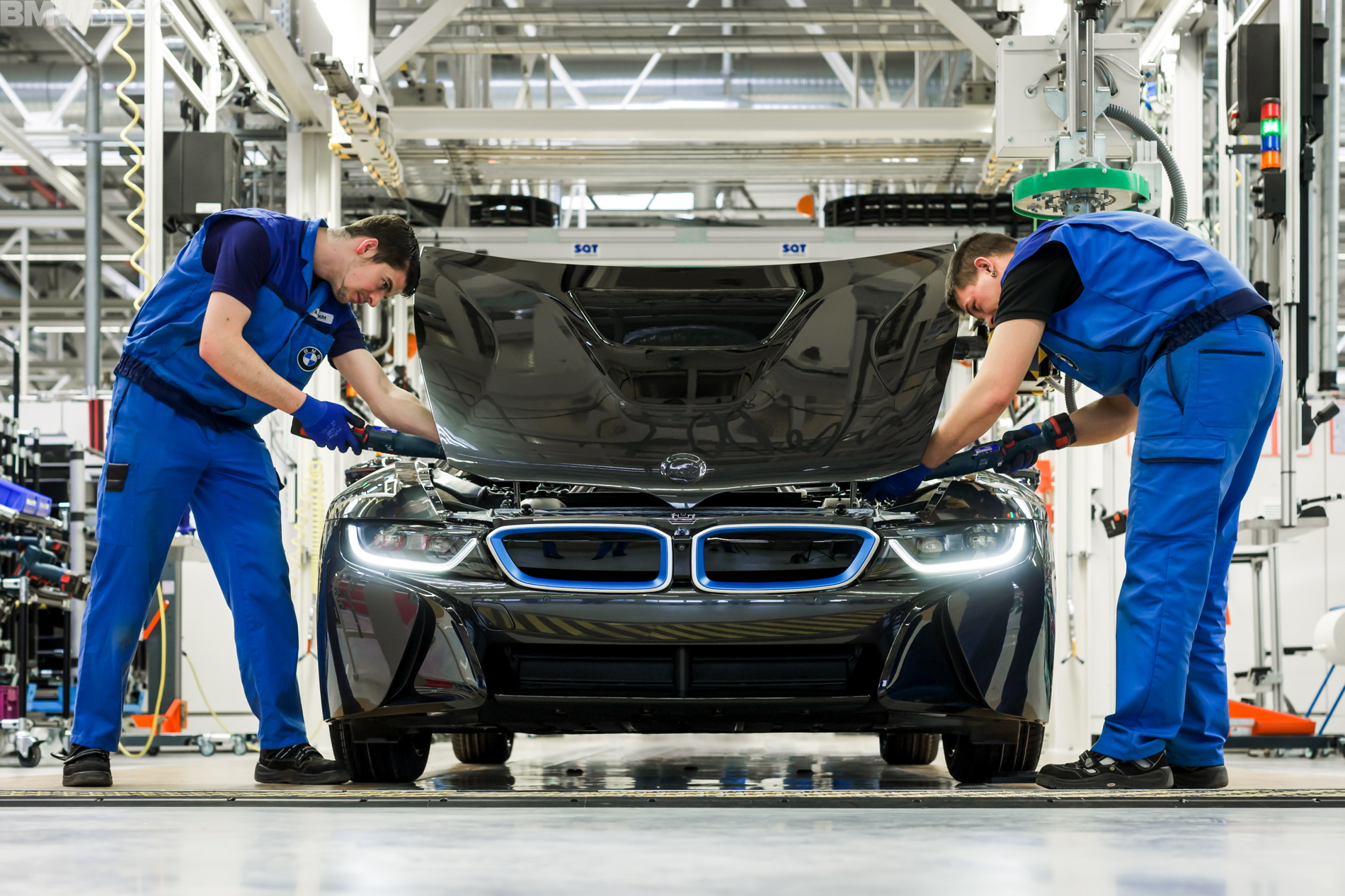 Linha de montagem do BMW i8