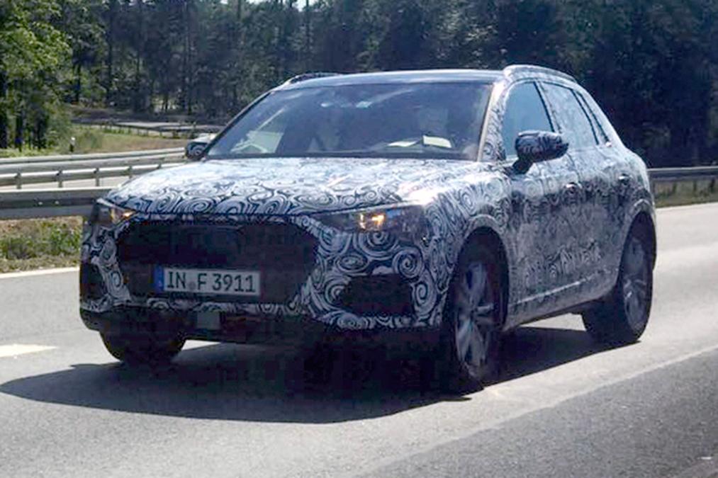 Audi Q3 2018 camuflado flagra 6