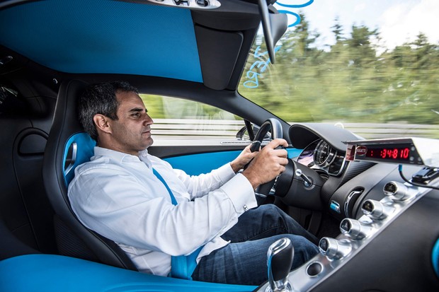 Bugatti Chiron Juan Pablo Montoya recorde 0-400-0 42 segundos
