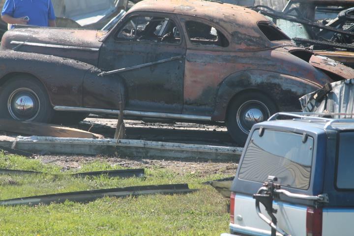 incendio carros classicos illinois eua 5