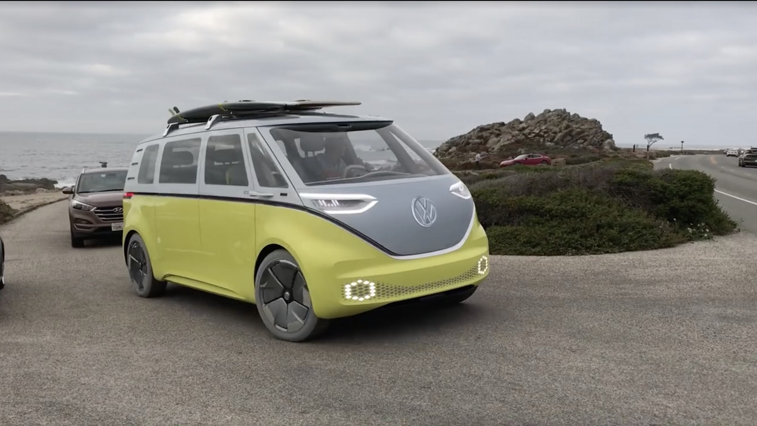 Volkswagen I.D. Buzz Kombi Pebble Beach agosto 2018
