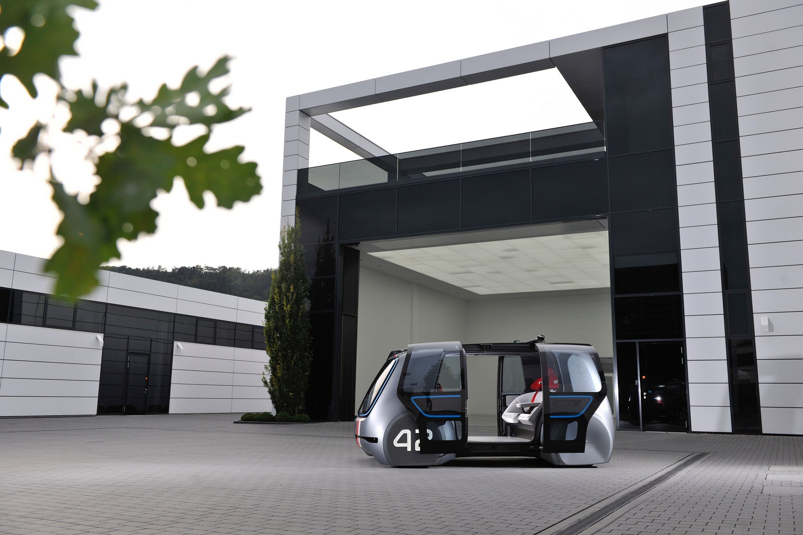 Volkswagen conceito autonomo compartilhado Frankfurt