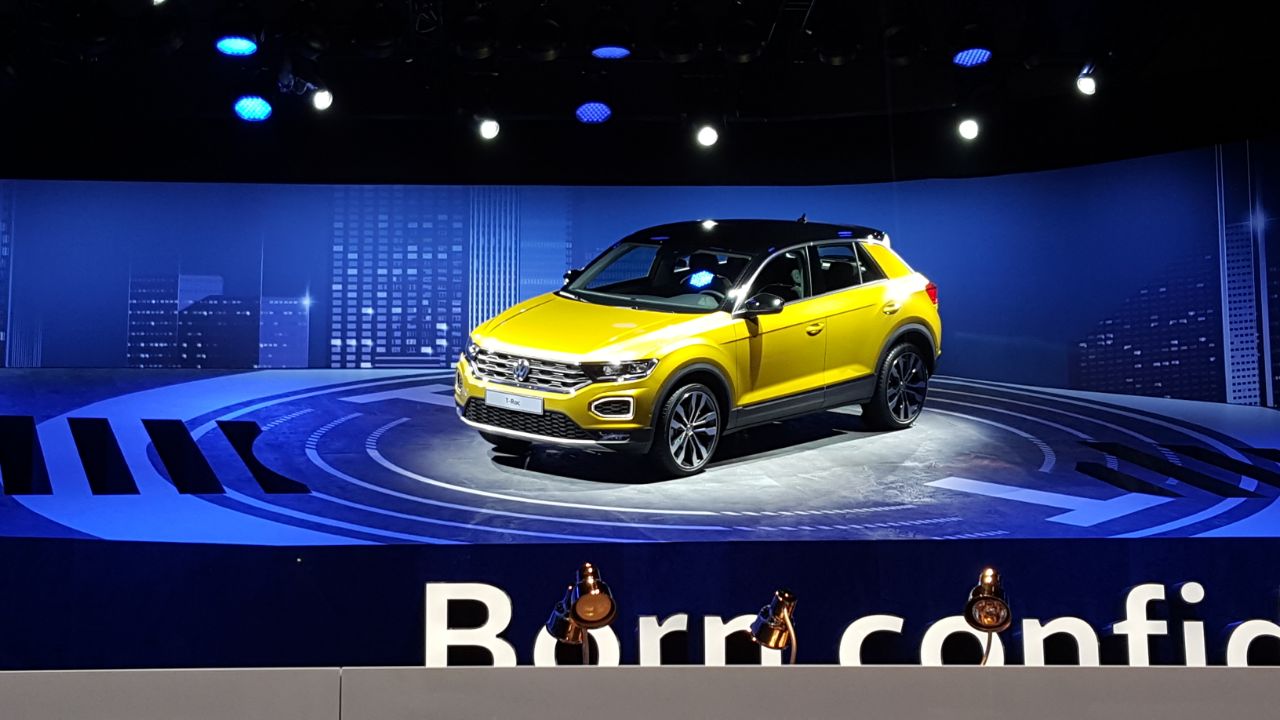 Volkswagen T-Roc Volkswagen Night Frankfurt