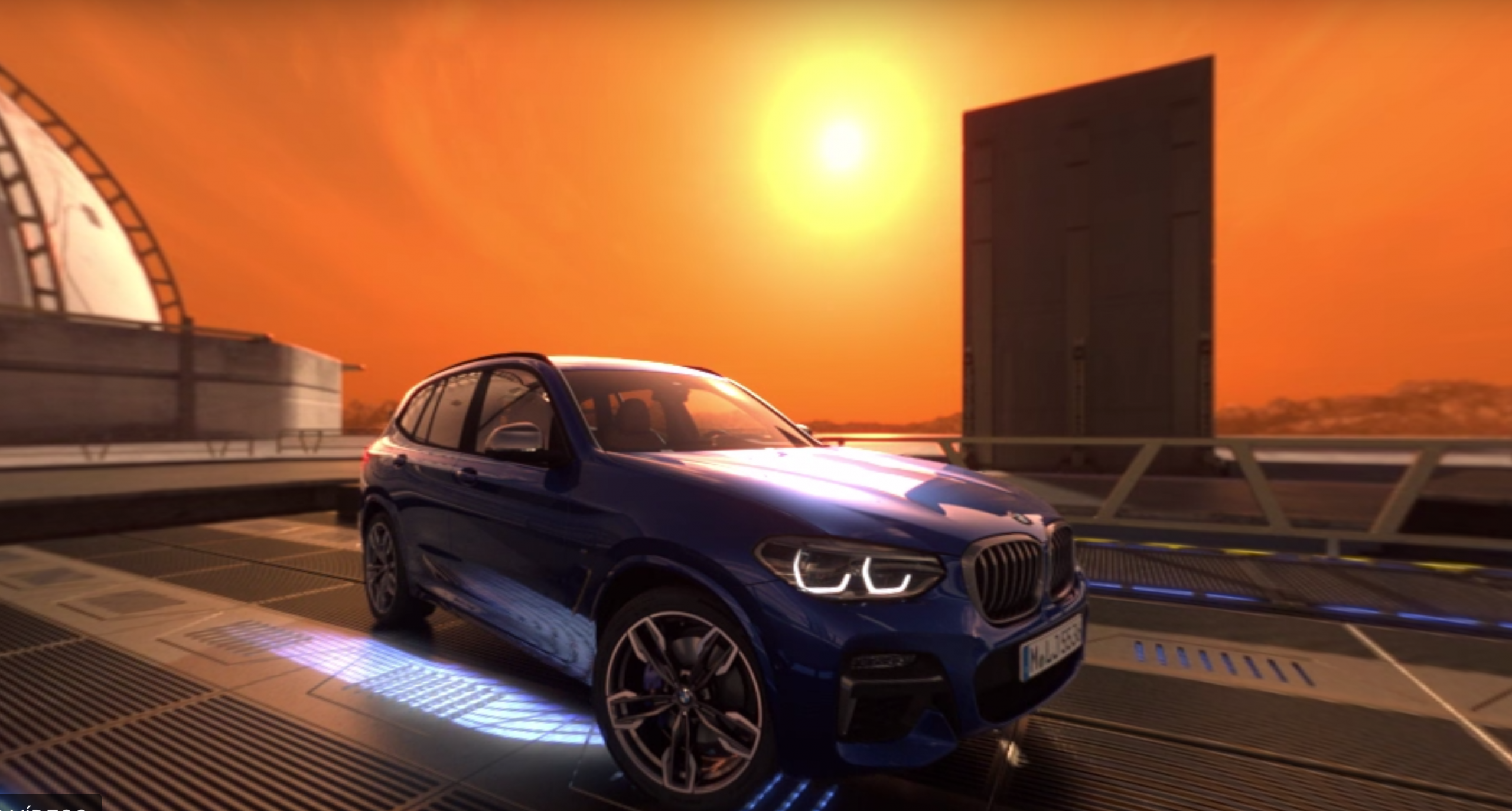 Test-drive virtual BMW X3 M40i 2018 marte