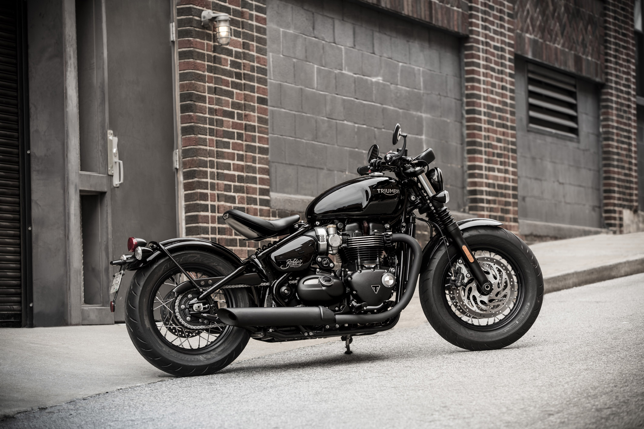 Indian Bobber Black