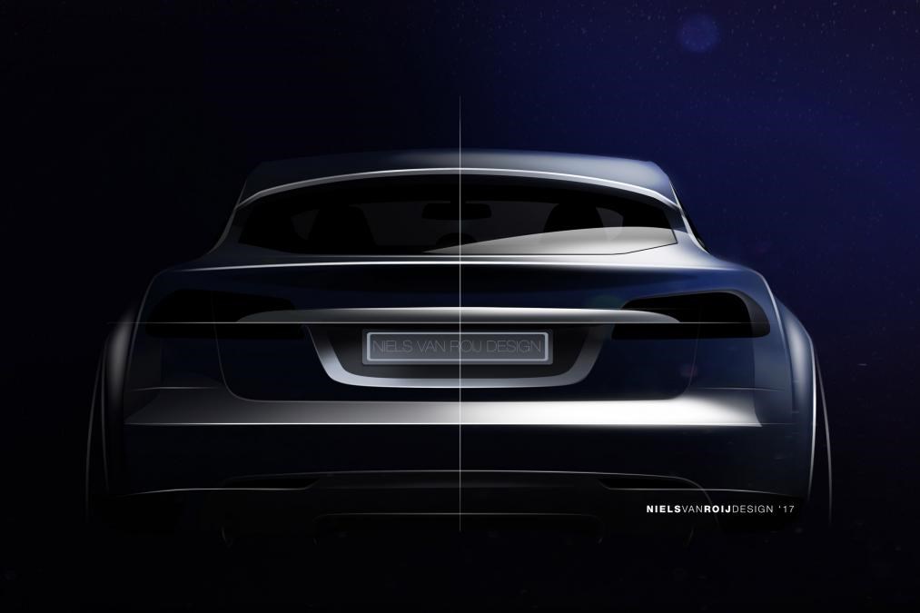 Tesla Model S perua estate RemetzCar