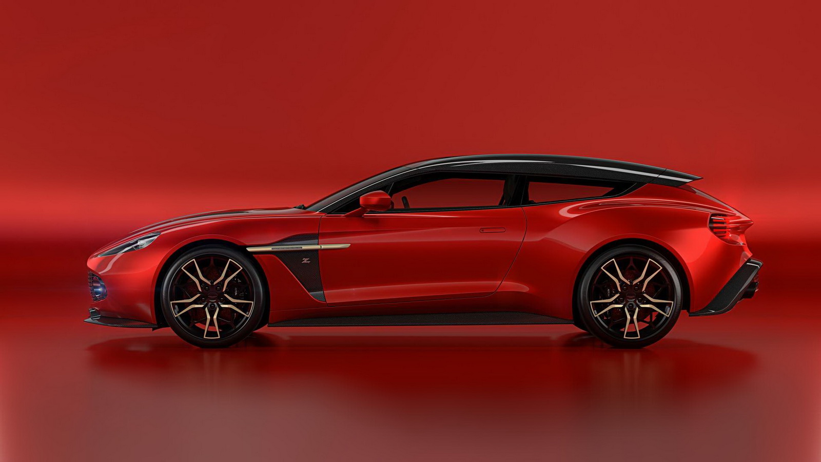 aston martin vanquish zagato shooting brake perua